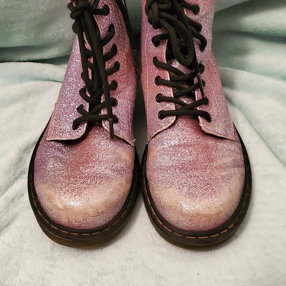 Dr. Martens Delaney Glitter Pink/Purple - Picture 5 of 7